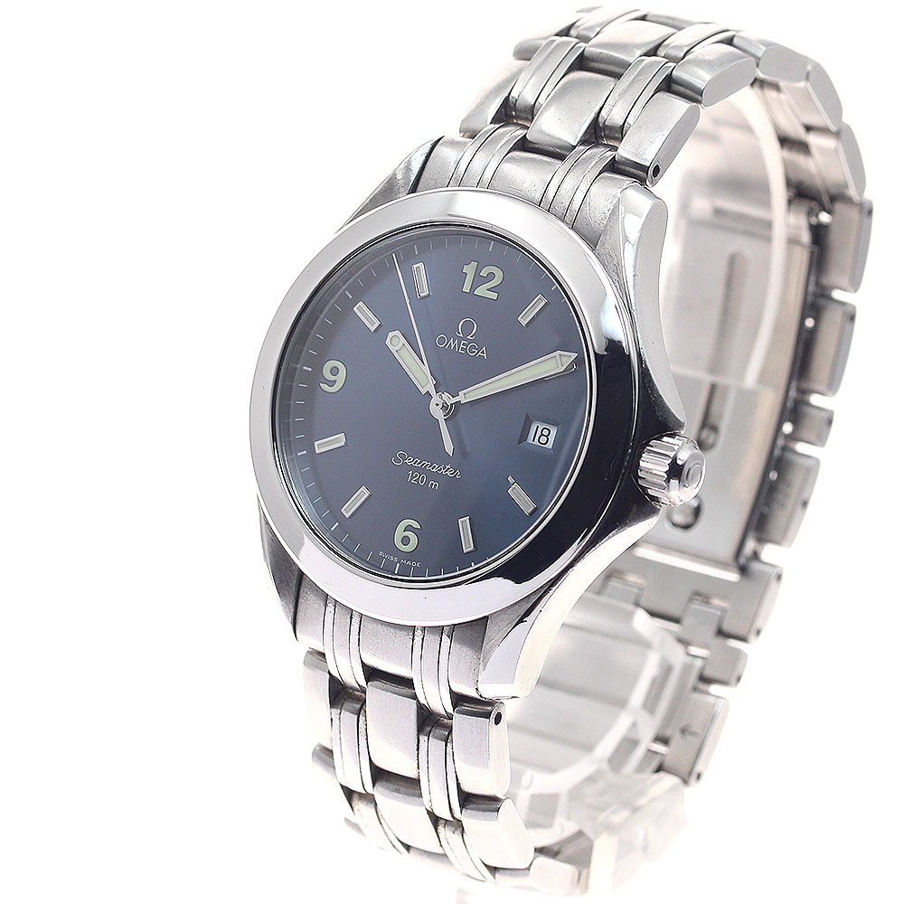 【良品・稼働品】オメガ OMEGA シーマスター 120 デイト 2511.80 オメガ OMEGA 2511.83 シーマスター120 デイト クォーツ メンズ