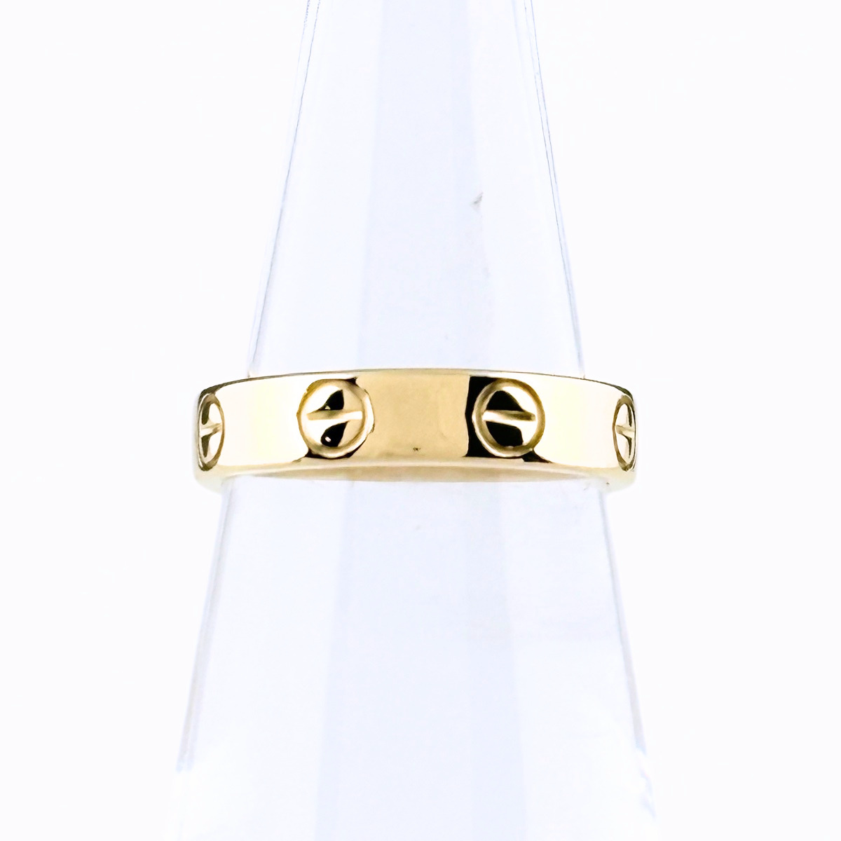 カルティエ CARTIER ミニ ラブ リング YG イエローゴールド 指輪