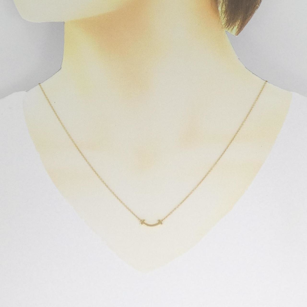 ティファニー Tスマイル ミニ ネックレス | MOLTS