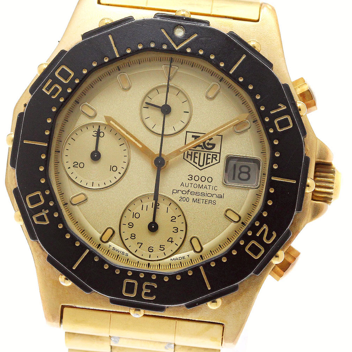 タグホイヤー TAG HEUER 137.406 3000シリーズ デイト 自動巻き メンズ