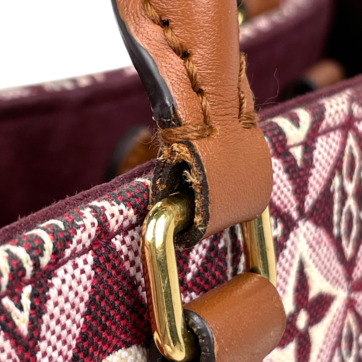 ルイ・ヴィトン Louis Vuitton オンザゴーGM 2WAY ショルダーバッグ 