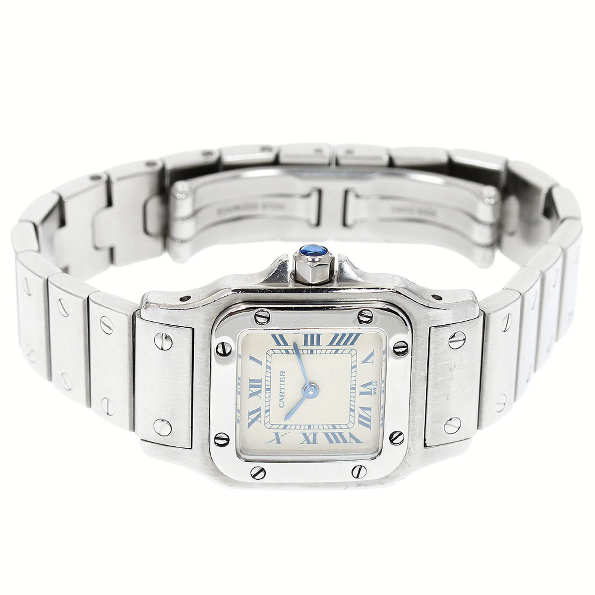 カルティエ CARTIER W20017D6 サントスガルベSM クォーツ レディース 