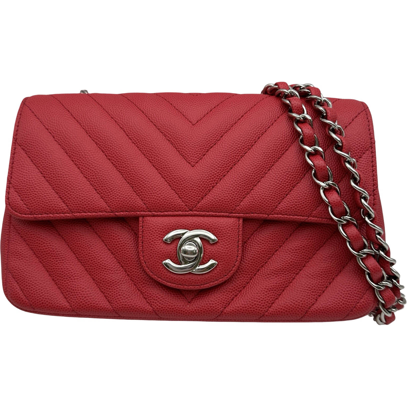 シャネル CHANEL ミニマトラッセ20 Vステッチ A69900 25番台