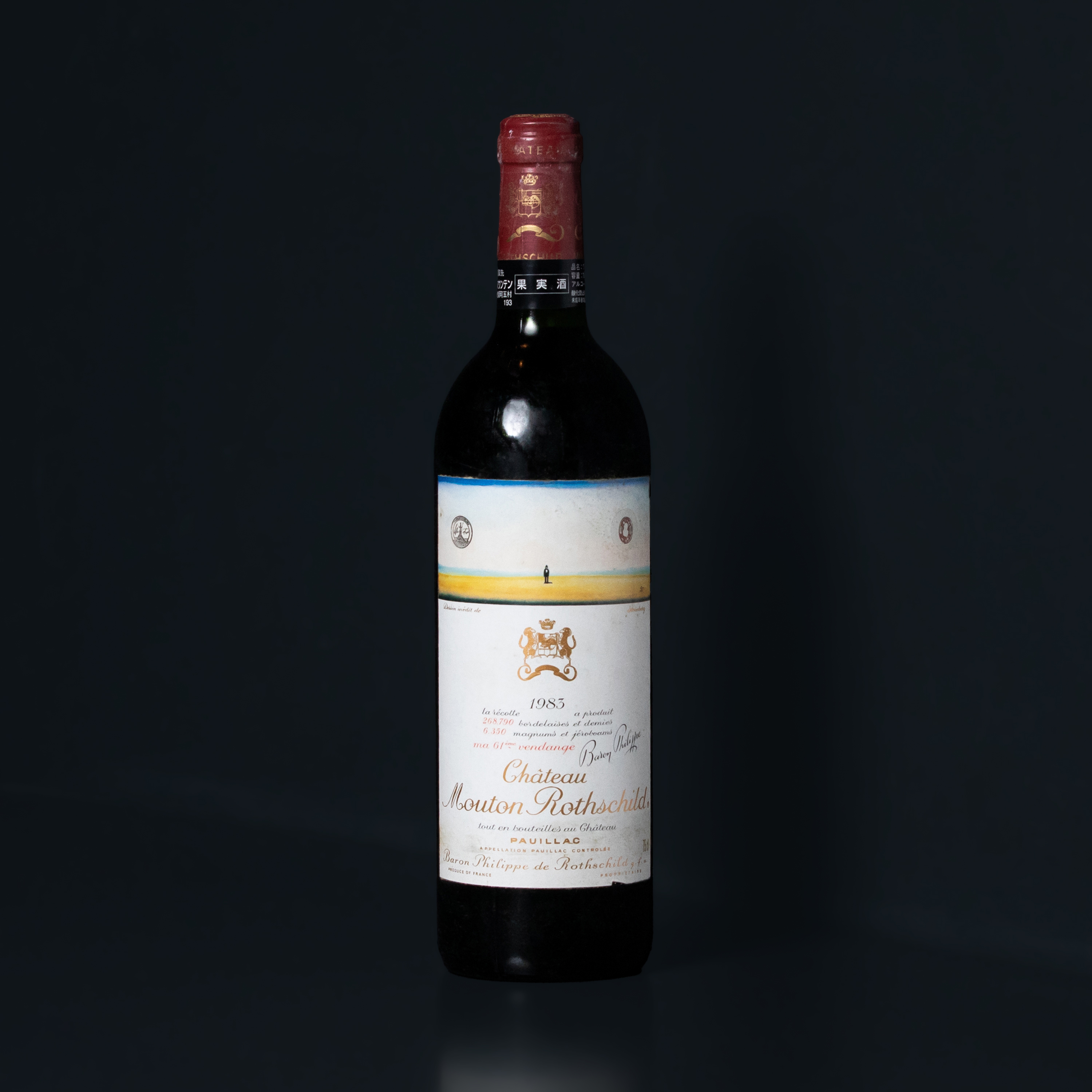 ムートン全ヴィンテージ49本。芸術を纏うボトルたち | MOLTS