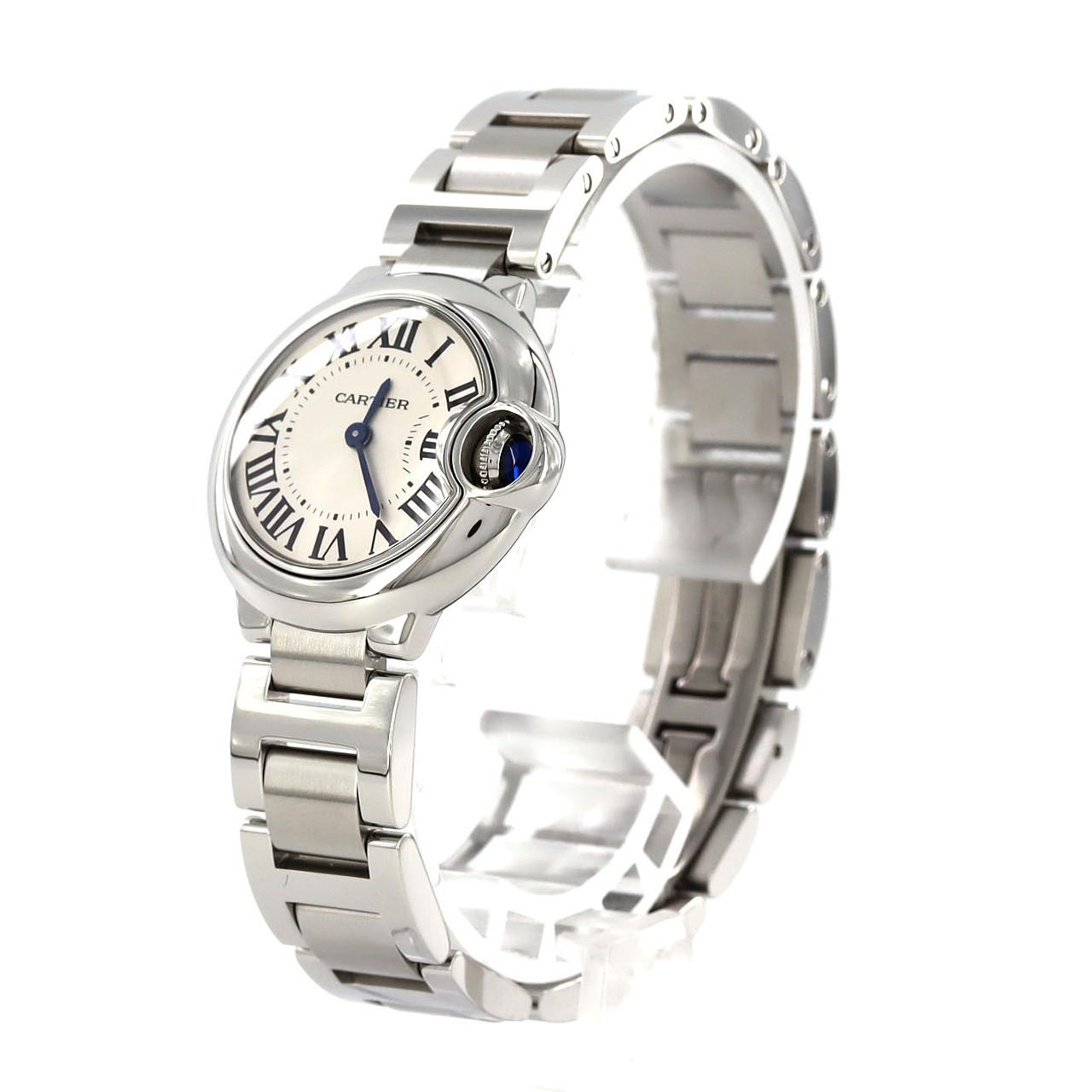 カルティエ バロンブルーSM W69010Z4 SS クォーツ CARTIER ヴィンテージ カルティエ バロンブルー SM W69010Z4 クォーツ