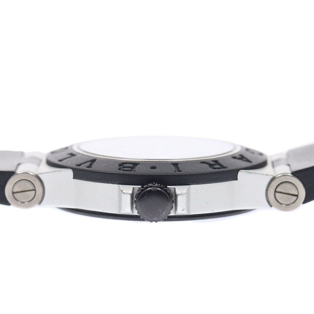 ブルガリ BVLGARI AL32TA アルミニウム デイト クォーツ ボーイズ 良品