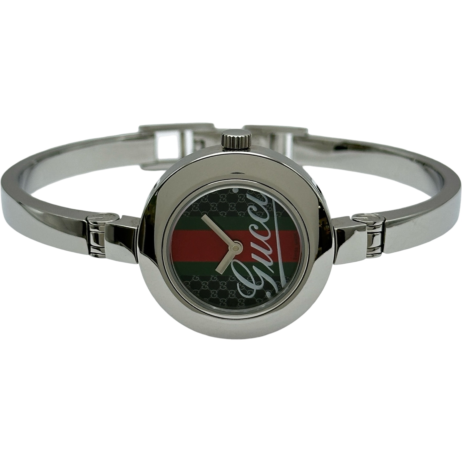 グッチ GUCCI シェリーライン バングルウォッチ 105 腕時計 - Used B 