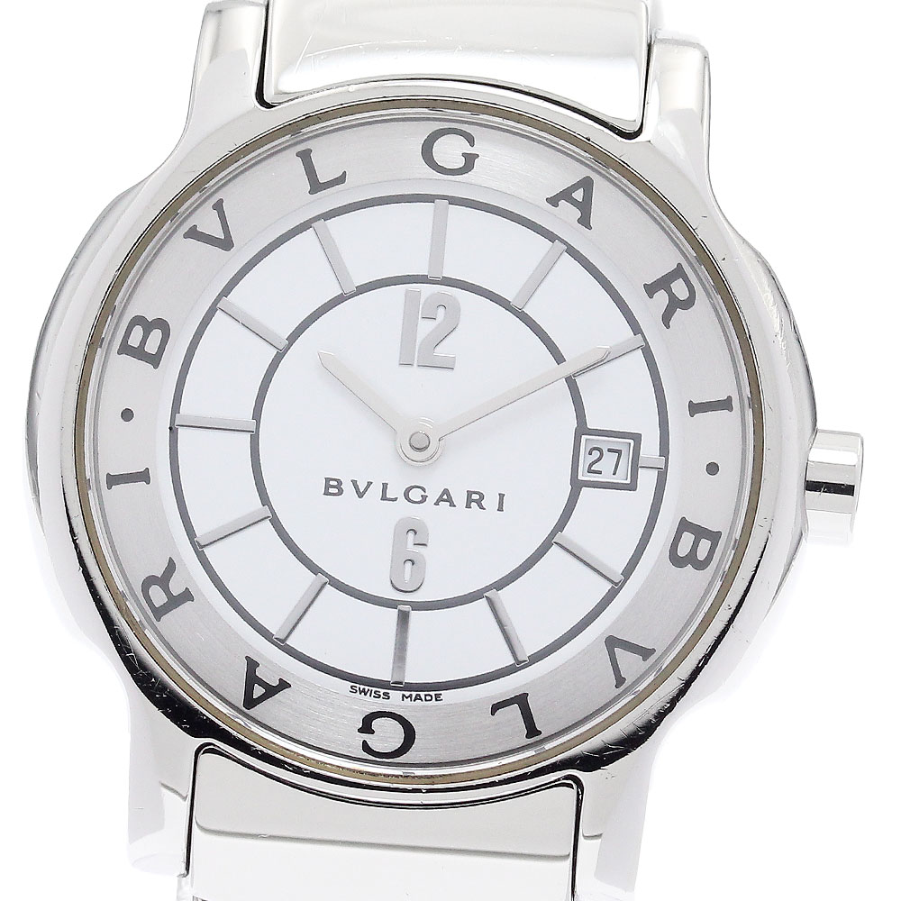 ブルガリ BVLGARI ST29S ソロテンポ デイト クォーツ レディース 箱・保証書付き_750694【ev10】 楽天市場】ブルガリ ソロテンポ st29s レディースの通販