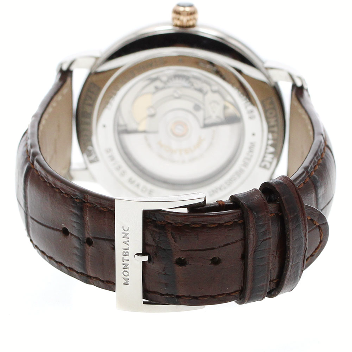 モンブラン MONTBLANC 117577 スターレガシー デイト PGベゼル 自動