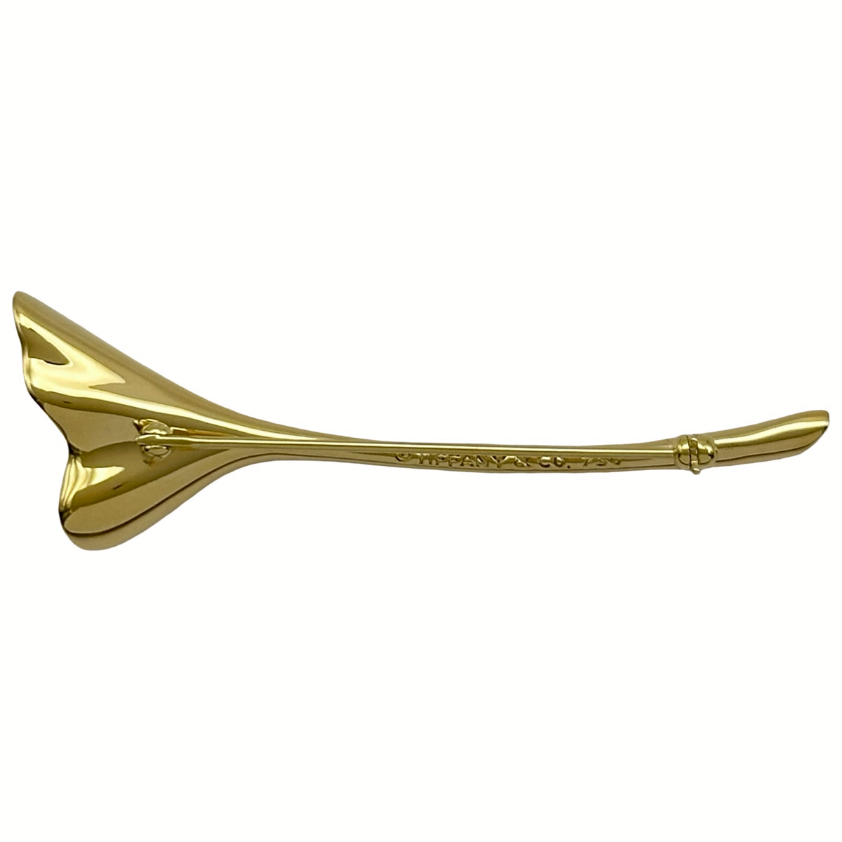 ティファニー TIFFANY＆CO イチョウブローチ ブローチ - Used A