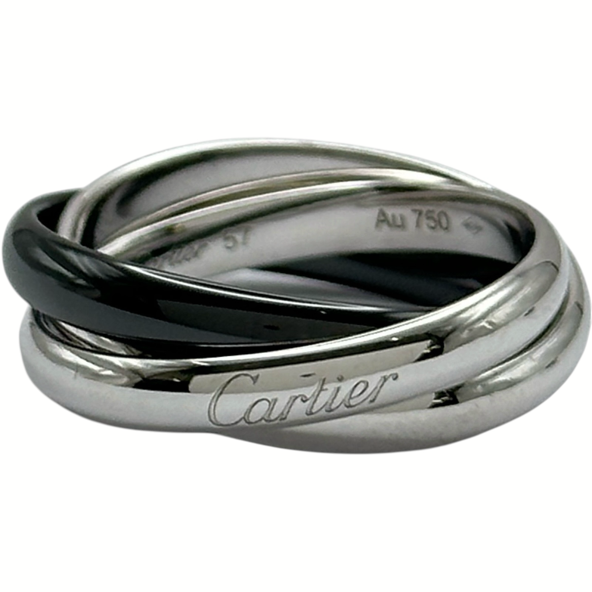 Cartier カルティエ トリニティリング クラシック 57 カルティエ Cartier トリニティリング B4234157 リング・指輪 - Used B