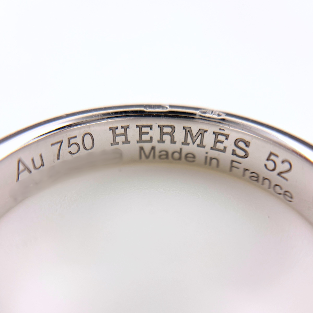 エルメス HERMES ヘラクレス ダイヤ リング 指輪 メレダイヤ 