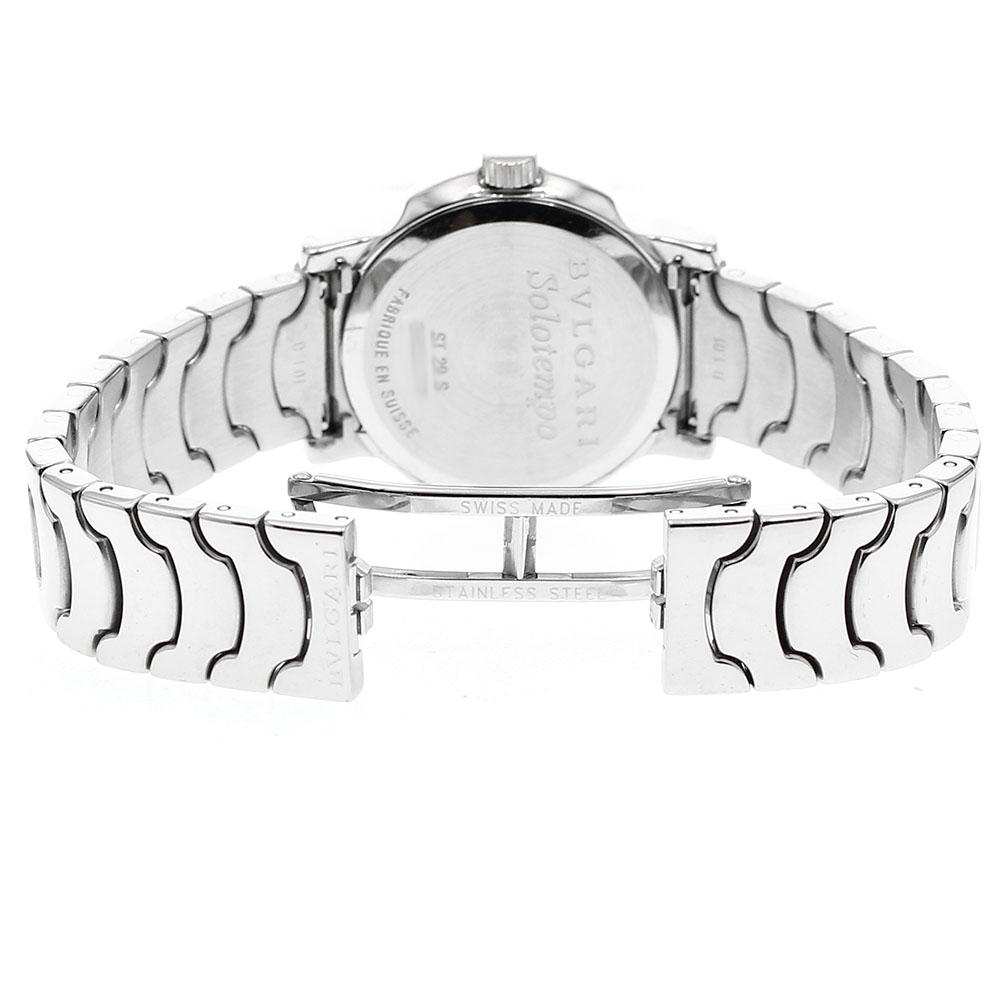 ブルガリ BVLGARI ST29S ソロテンポ デイト クォーツ レディース