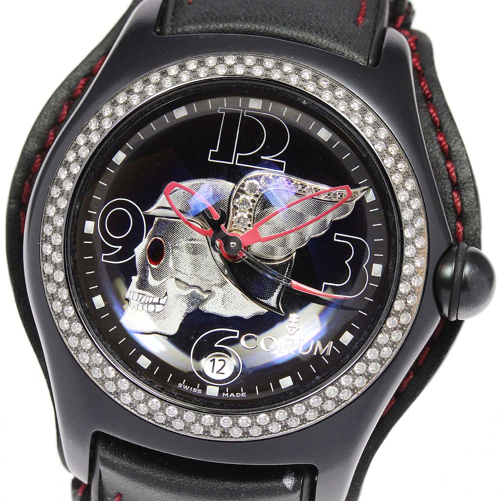 ☆美品【CORUM】コルム バブル ナイトフライヤー 世界99本限定 ダイヤ 