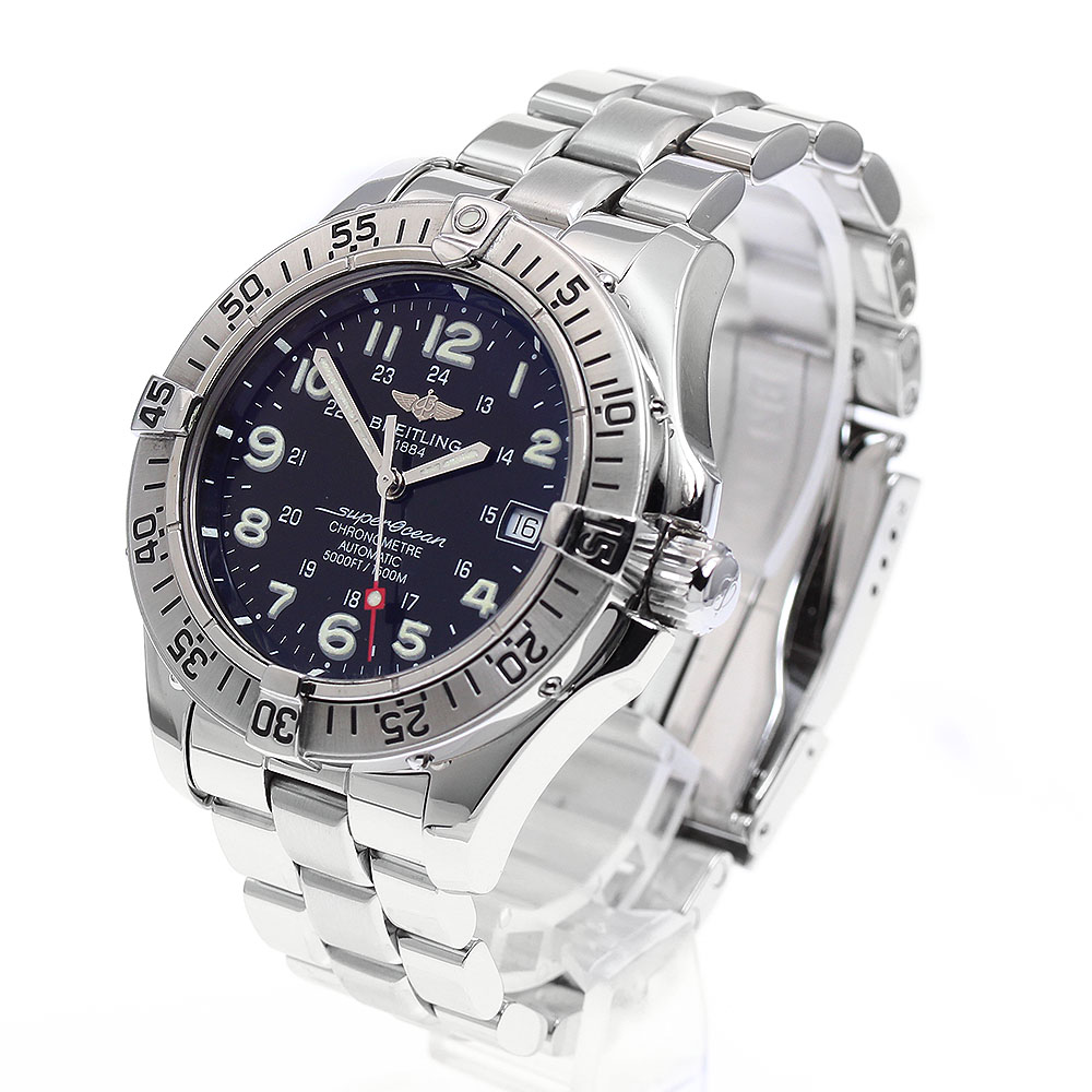 ブライトリング BREITLING A17360 スーパーオーシャン デイト 自動巻き
