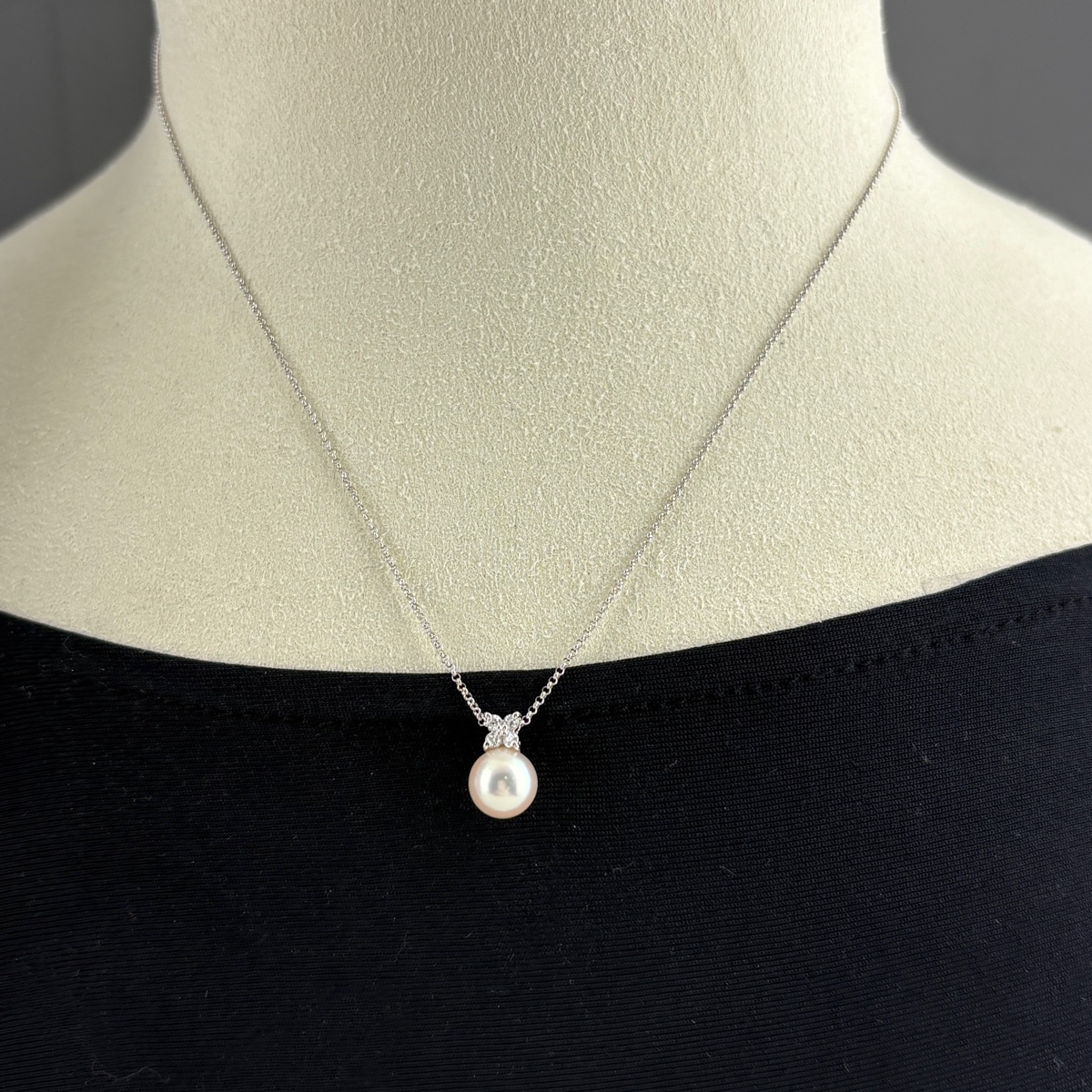 TASAKI タサキ パール 真珠 ダイヤモンド ペンダントトップ K18 