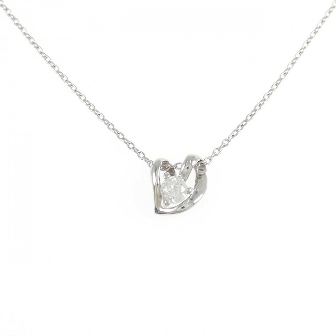 PT900/PT850 ルビー ネックレス 0.30CT - Used B (230-000-564-7841