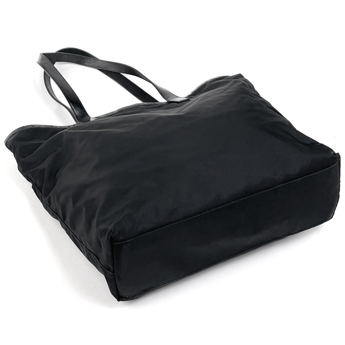 プラダ PRADA ロゴプレート トートバッグ 肩掛け トートバッグ