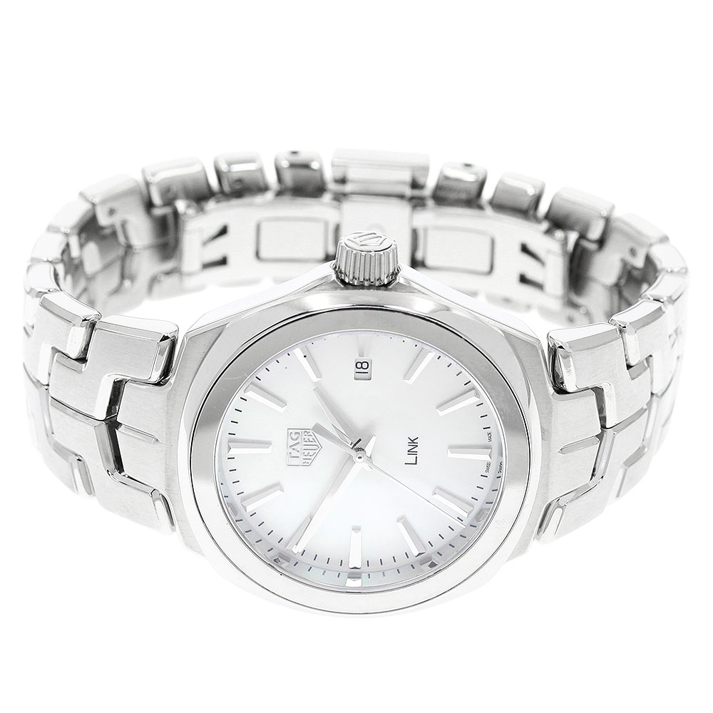 タグホイヤー TAG HEUER WBC1310 リンク デイト ホワイトシェル文字盤
