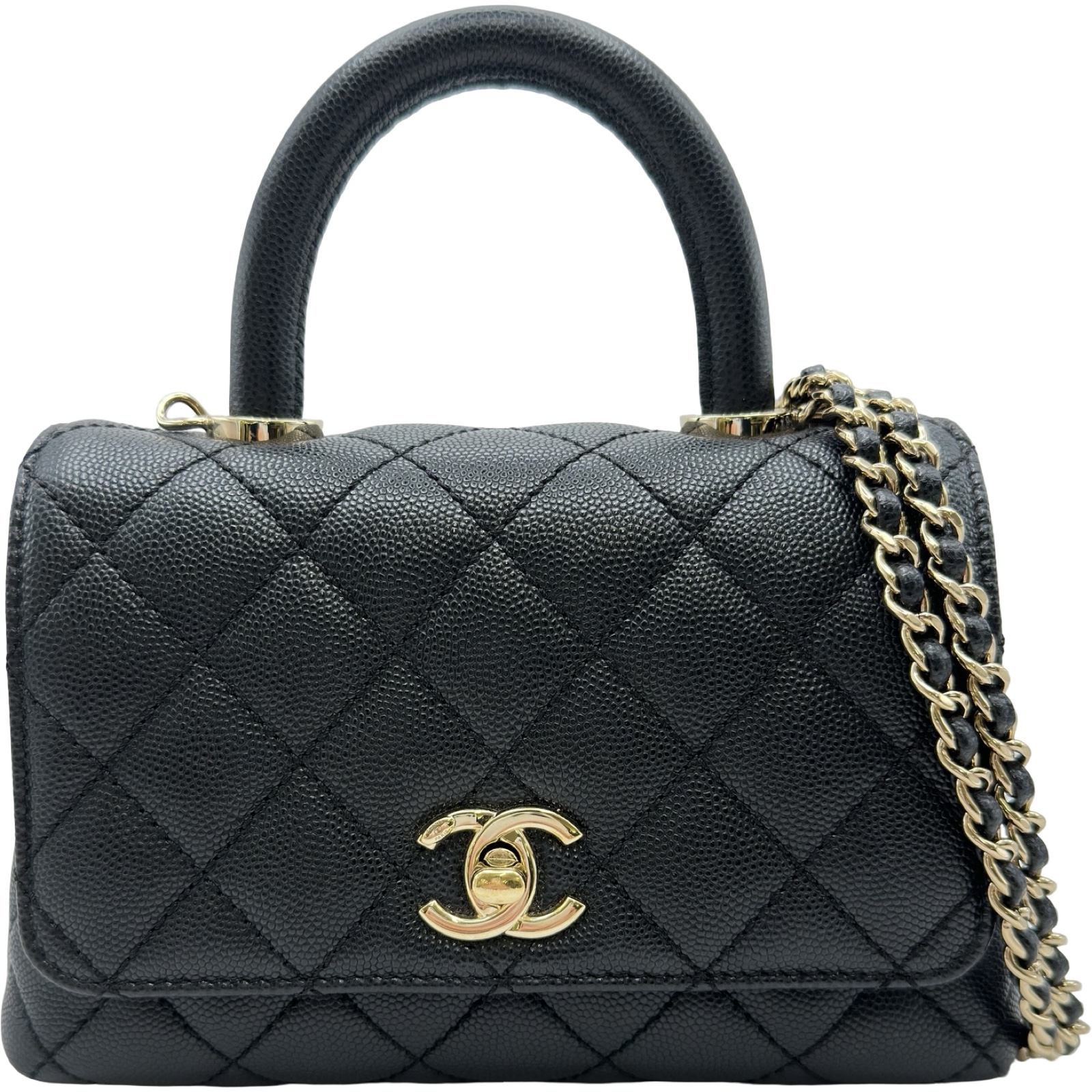 シャネル CHANEL ココハンドルXXS AS2215 ショルダーバッグ - Used A