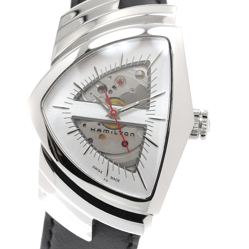 ハミルトン HAMILTON H245150 ベンチュラ スケルトン 自動巻き メンズ 
