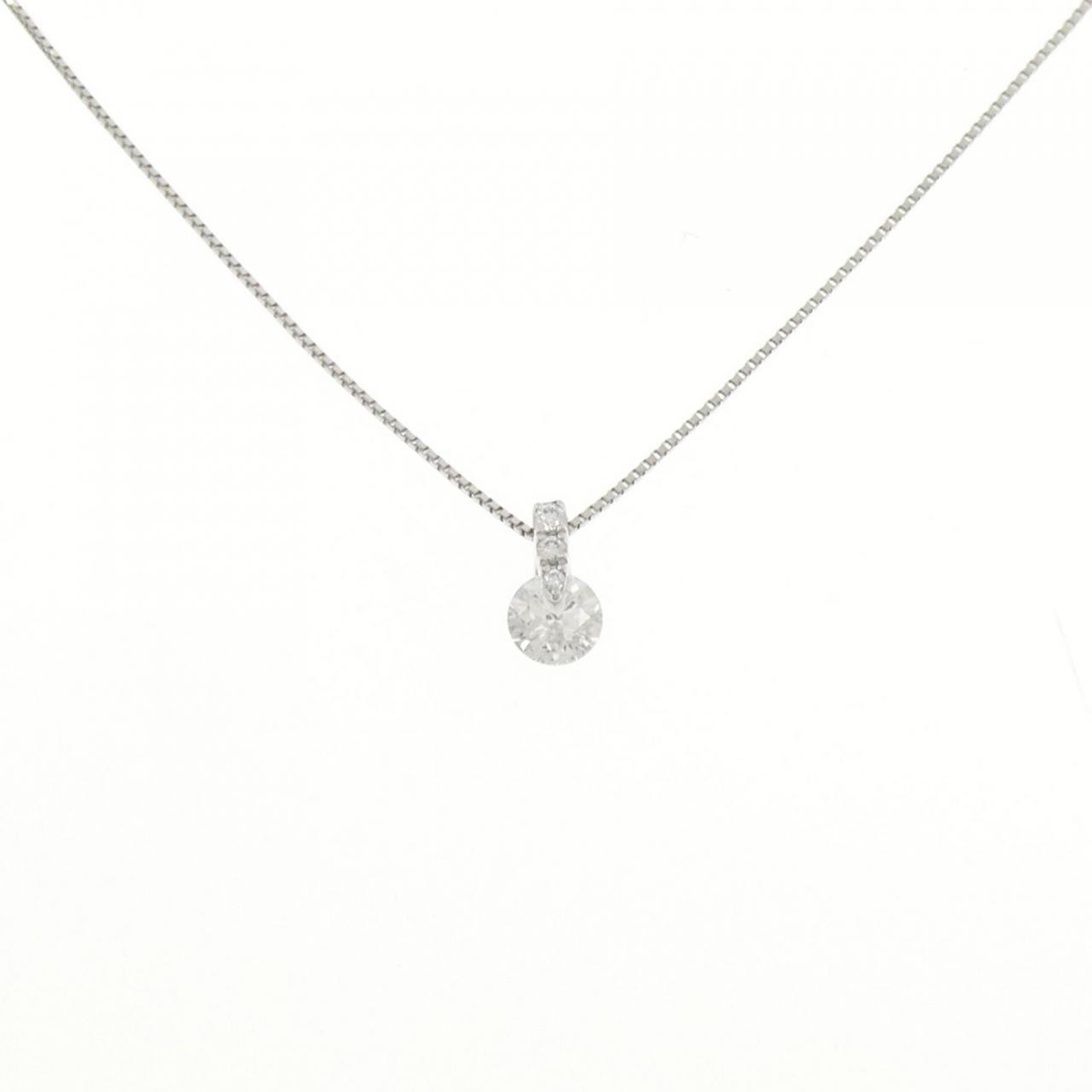 PT900/PT850 ダイヤモンド ネックレス 0.323CT | MOLTS