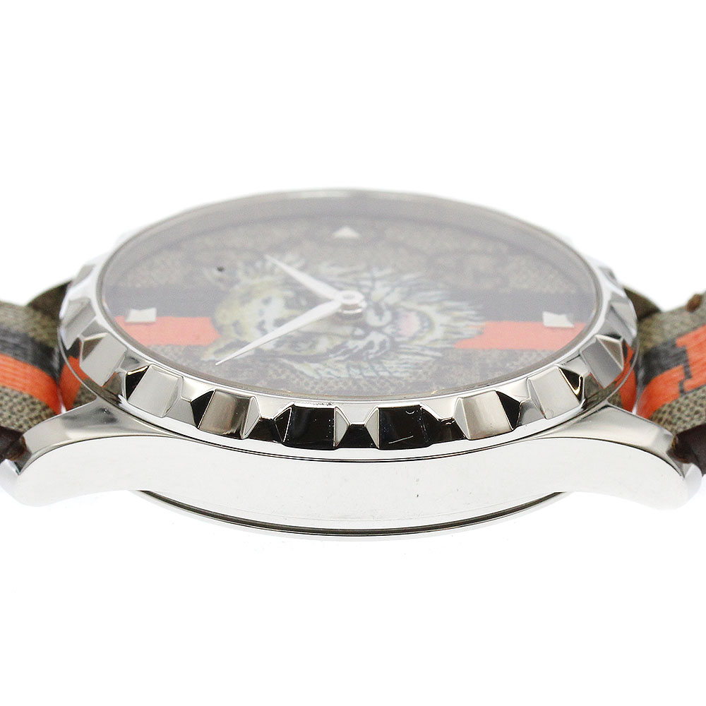 グッチ GUCCI 126.4/YA1264186 Gタイムレス タイガー クォーツ