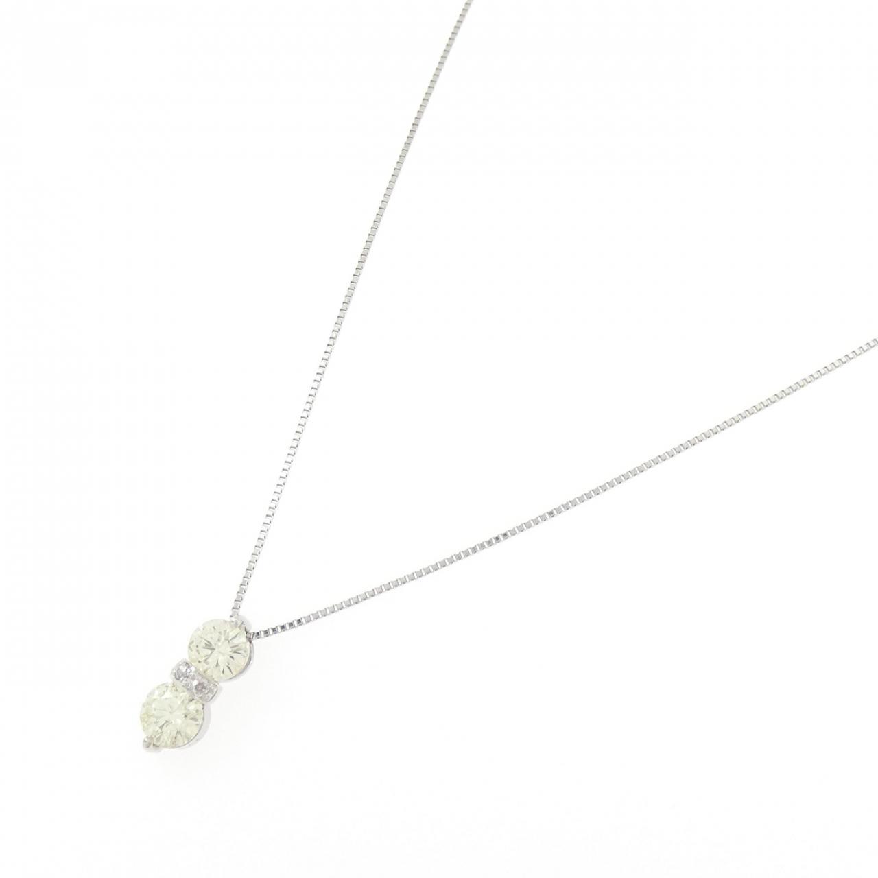 PT900/PT850 ダイヤモンド ネックレス 1.03CT - Used B (270-004-365