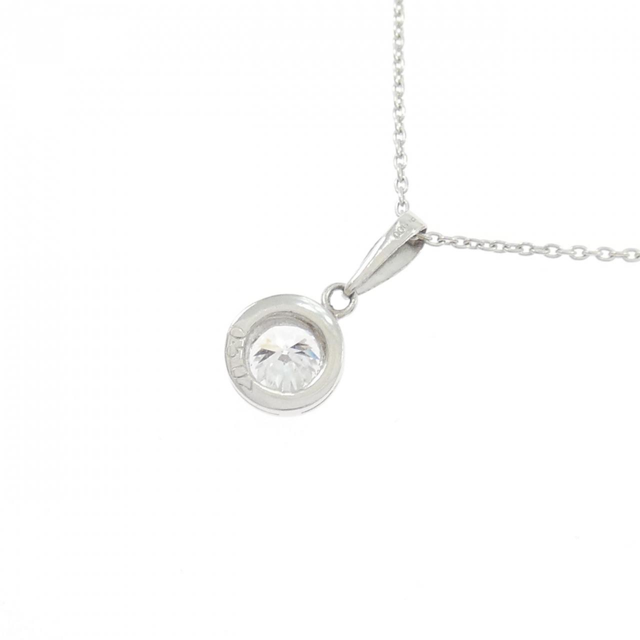 PT900/PT850 ダイヤモンド ネックレス 0.507CT | MOLTS