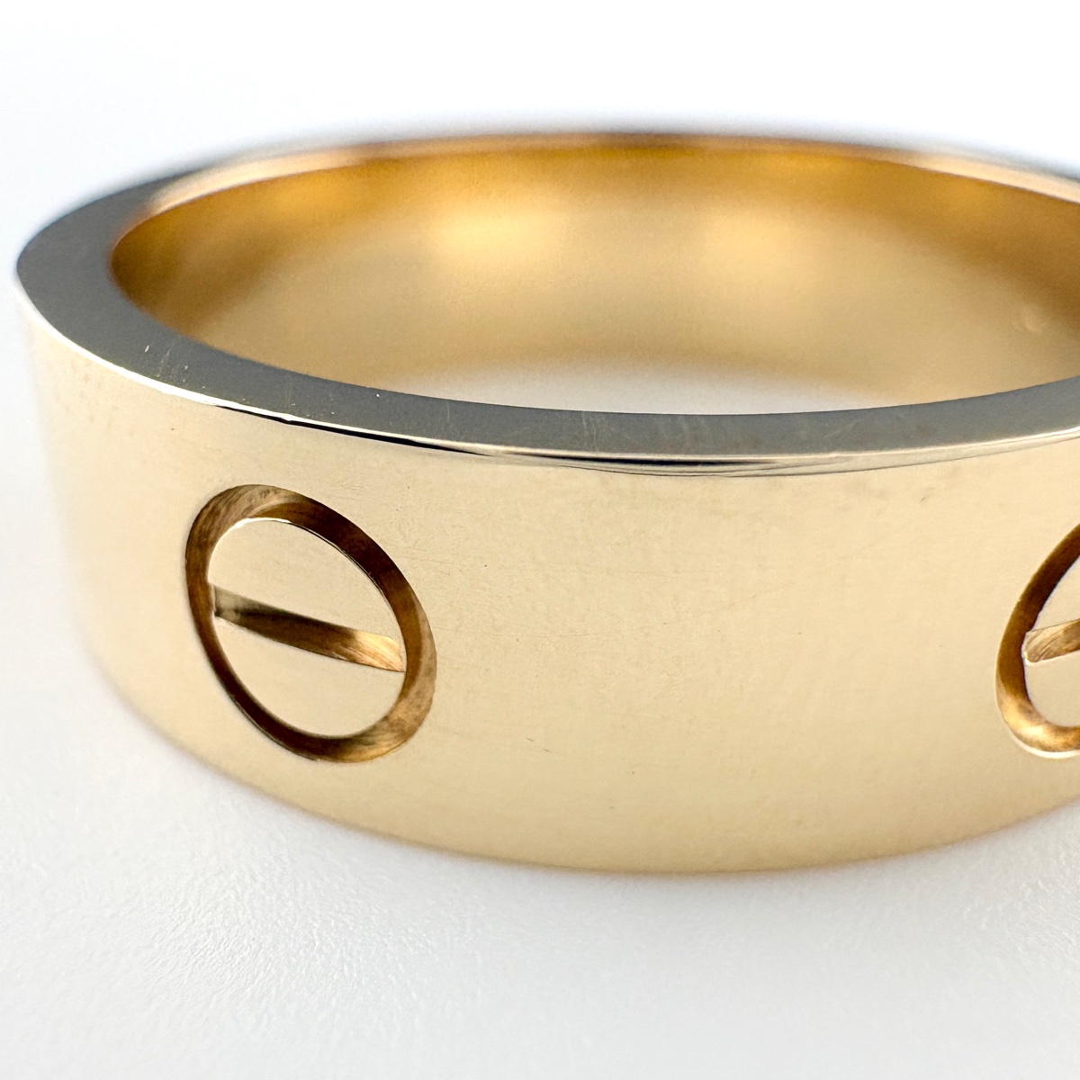カルティエ CARTIER ラブリング YG イエローゴールド 指輪 リング 18.5