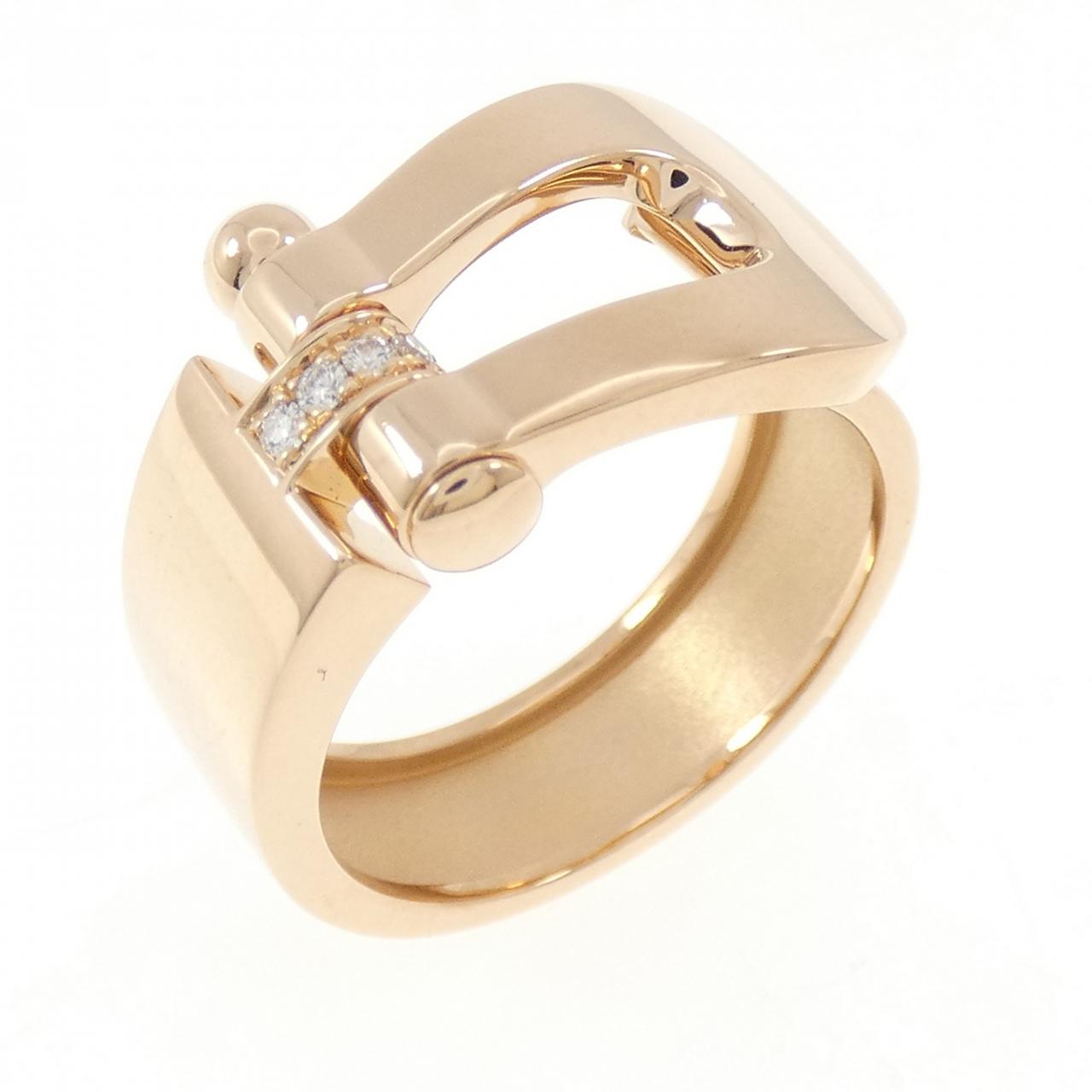 フレッド サクセス リング ダイヤモンド, 18K イエローゴールド | MOLTS