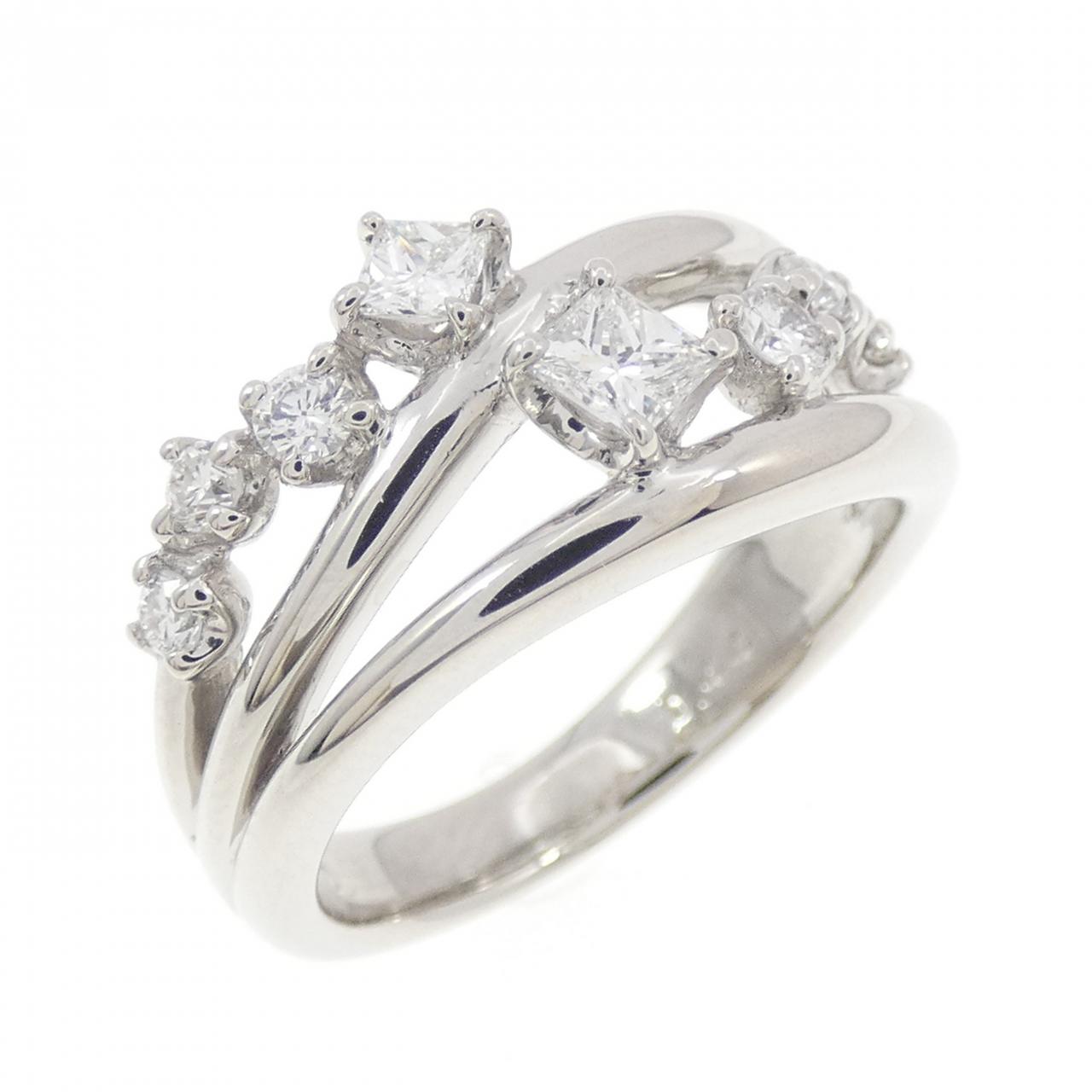 PT900 ダイヤモンド リング 0.44CT - Used A (230-000-545-5163) | MOLTS