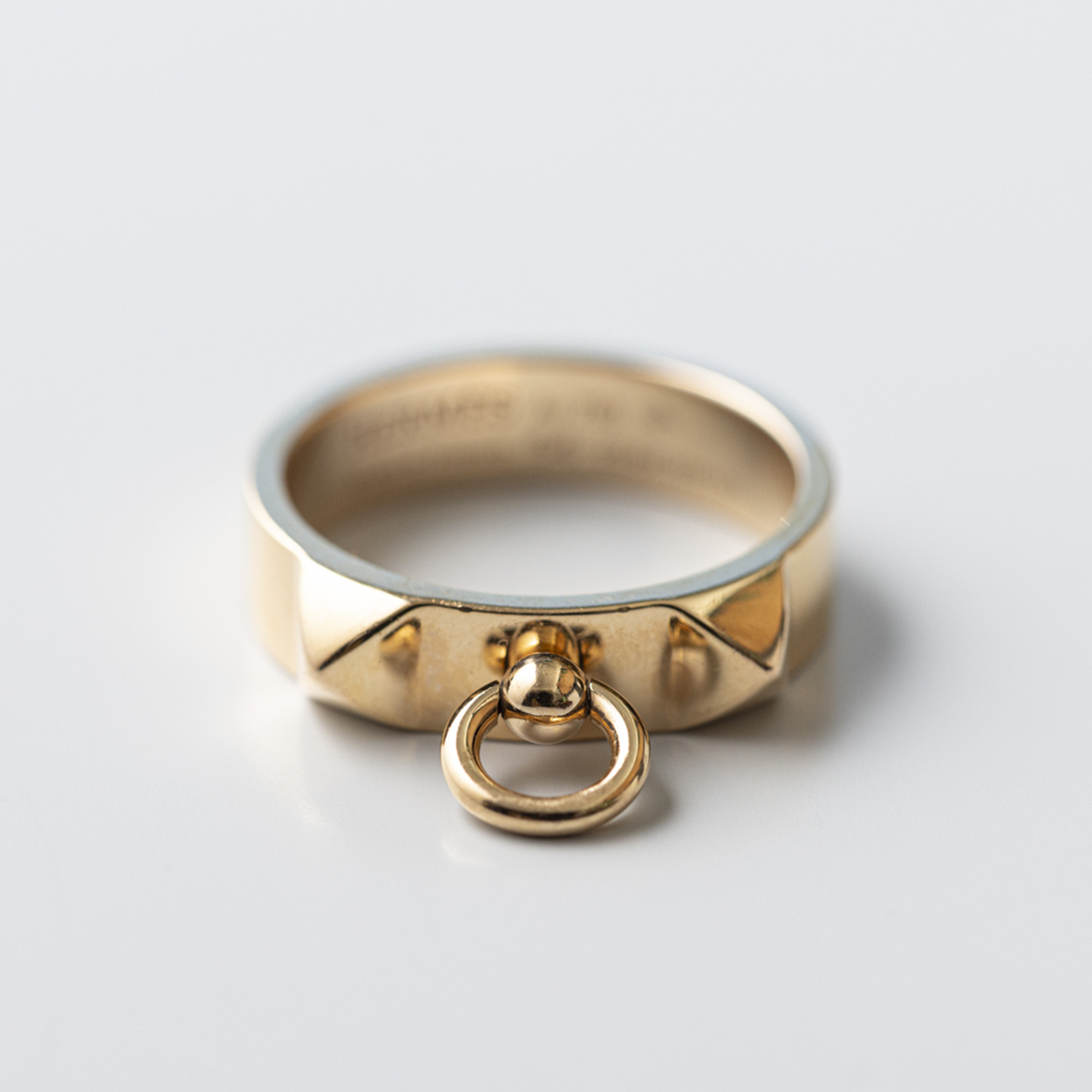 エルメス リング コリエ・ド・シアン 18K ピンクゴールド | MOLTS