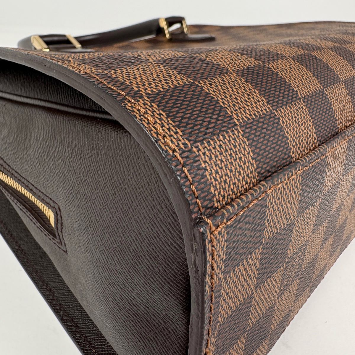 ルイ・ヴィトン LOUIS VUITTON トリアナ N51155 ブラウン ゴールド金具 