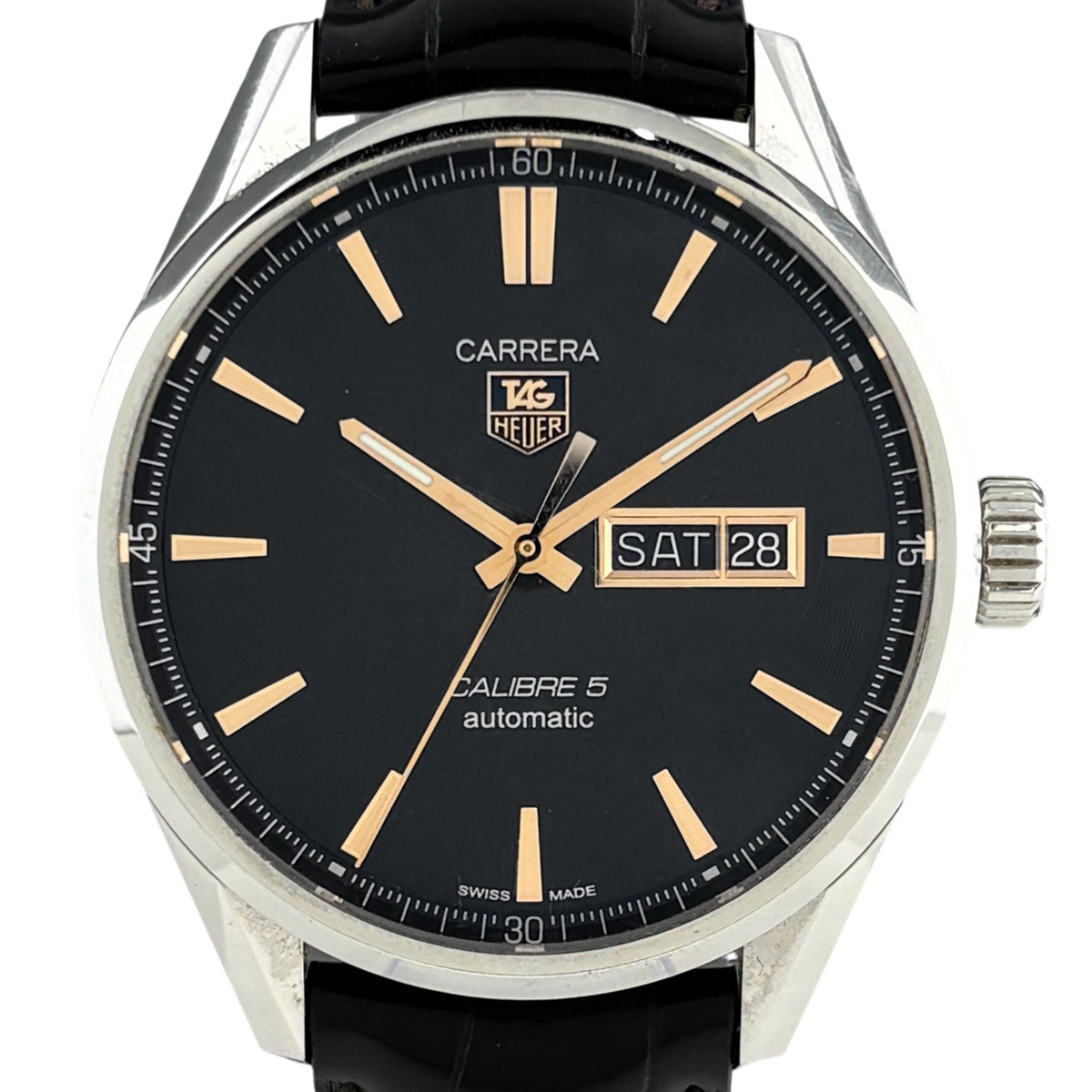 タグホイヤー TAG HEUER WAR211A-1 カレラ キャリバー5 デイト 自動