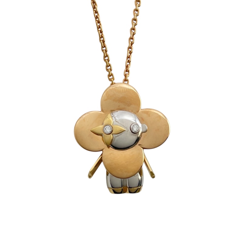 ルイ・ヴィトン LOUIS VUITTON ヴィヴィエンヌSペンダント ネックレス