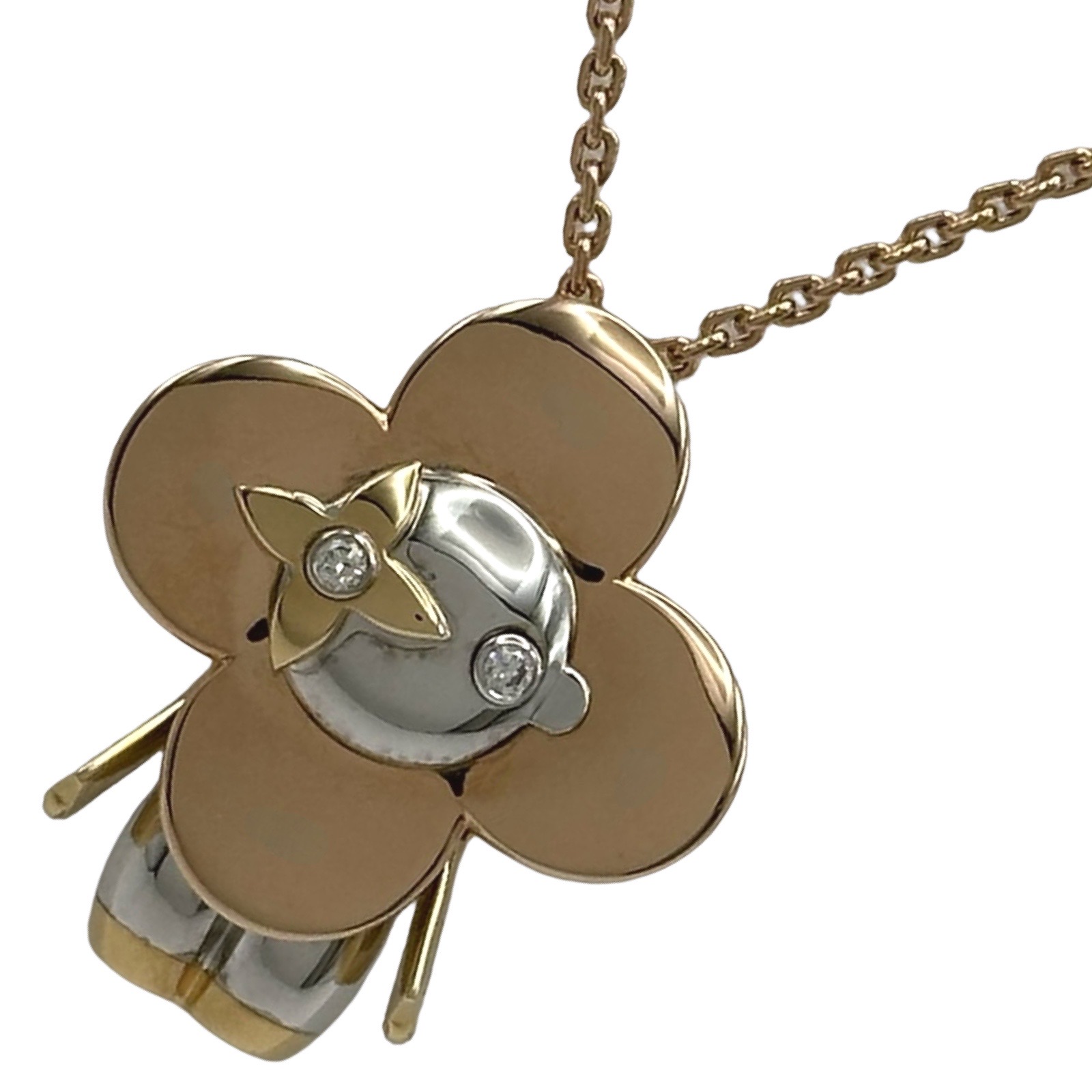 ルイ・ヴィトン LOUIS VUITTON ヴィヴィエンヌネックレス Q93800