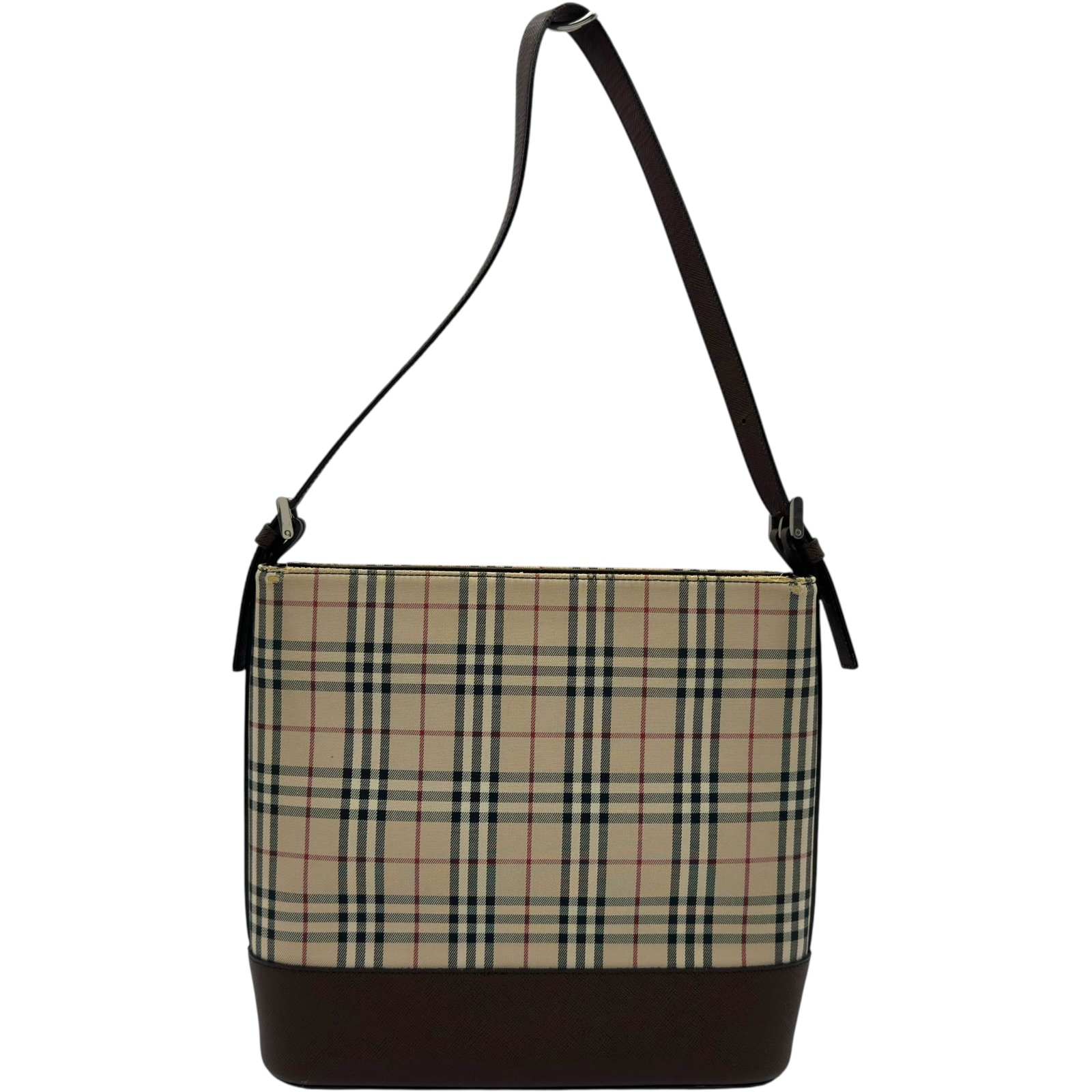 バーバリー BURBERRY ノバチェック柄ワンショルダー ショルダーバッグ