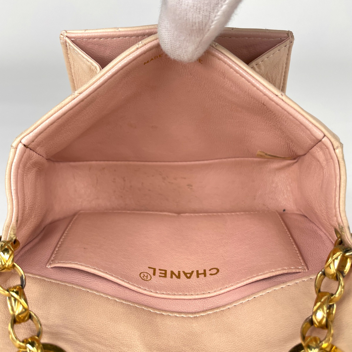 シャネル CHANEL ココマーク チェーン ショルダーバッグ マトラッセ