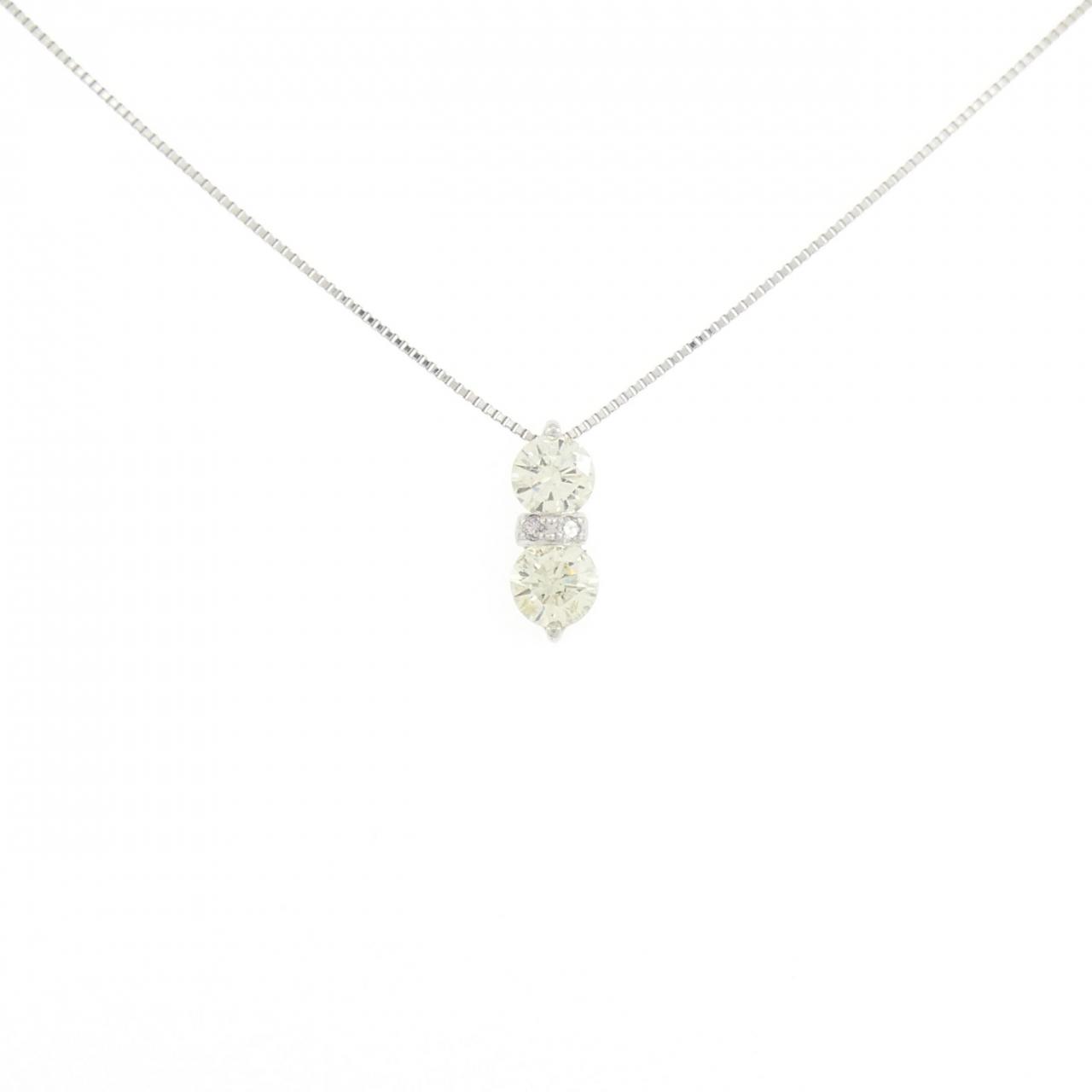 PT900/PT850 ダイヤモンド ネックレス 1.03CT - Used B (270-004-365