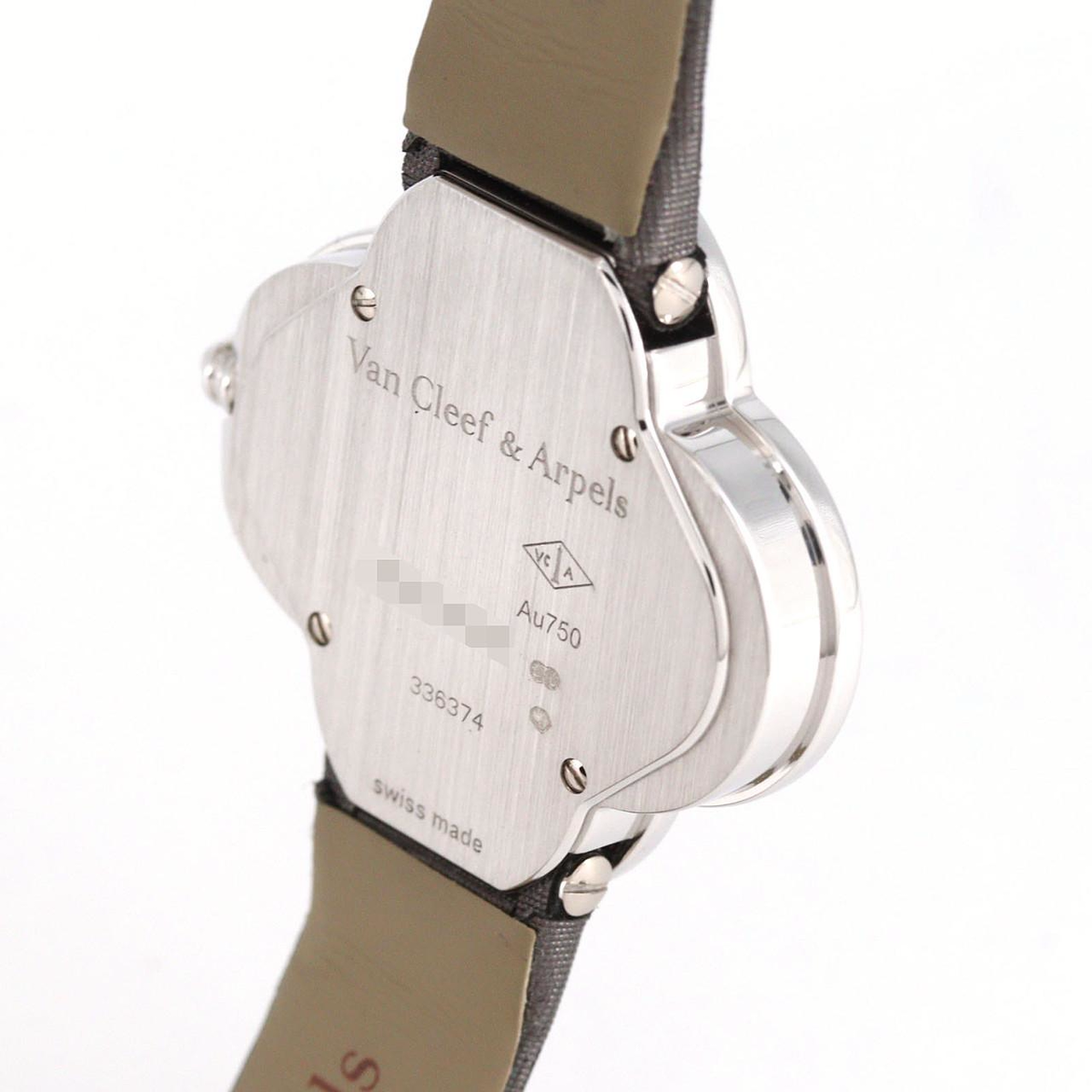 ヴァンクリーフ&amp;アーペル アルハンブラ WG/D 336374/VCARF52700 WG クォーツ Van Cleef & Arpels - ヴァンクリーフ&アーペル アルハンブラ WG/D