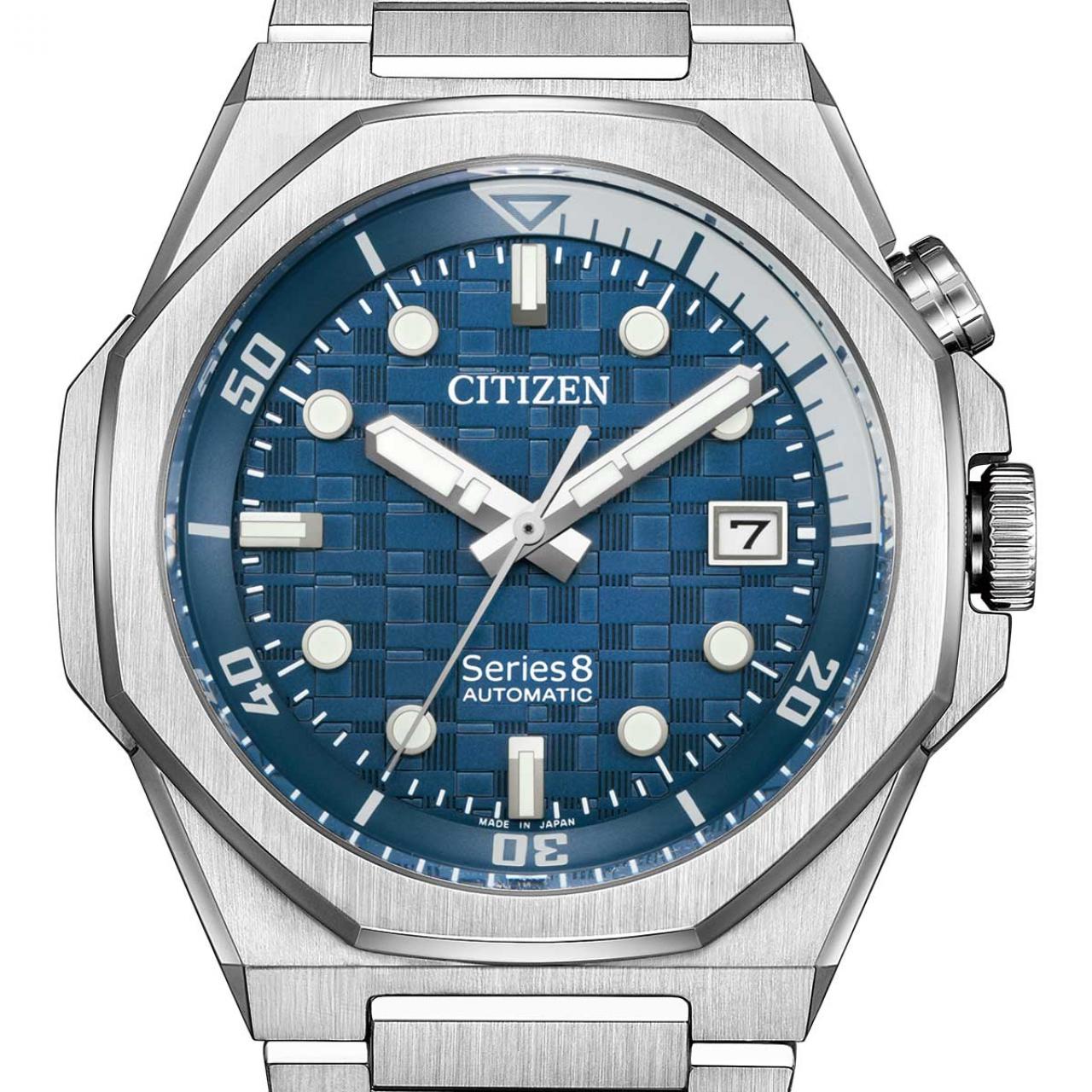 New] CITIZEN Series 8 9051-009KM01/NB6060-58L SS Automatic - New