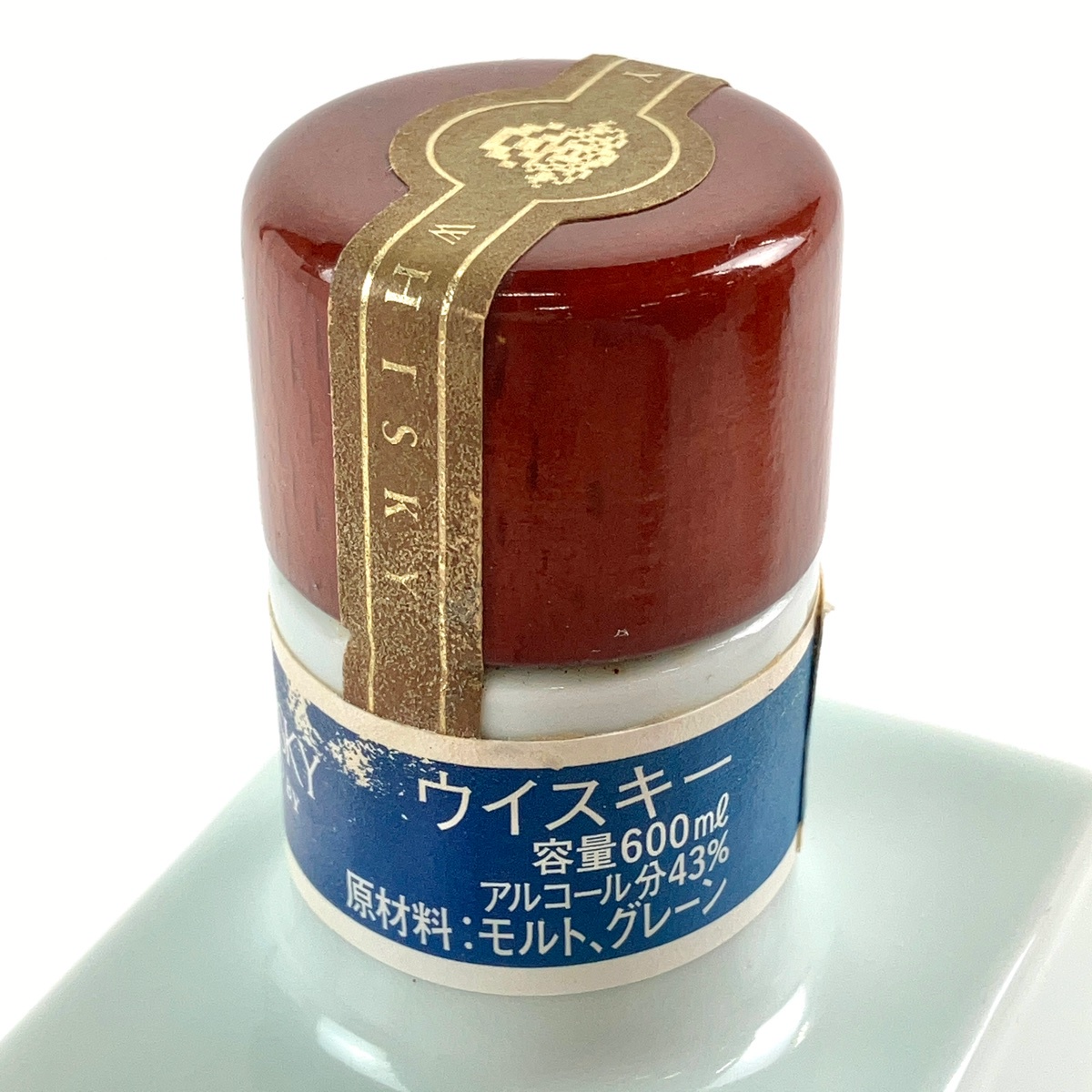 空瓶 SUNTORY 有田焼 色絵壽字宝尽文八角瓶 600ml 国産ウイスキー 有田焼 色絵壽字宝尽文八角瓶-サントリー | MOLTS