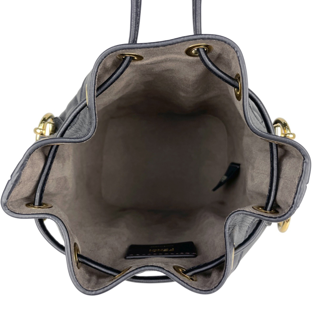 フェンディ FENDI ズッカ モントレゾール ミニ ハンドバッグ 2WAY 