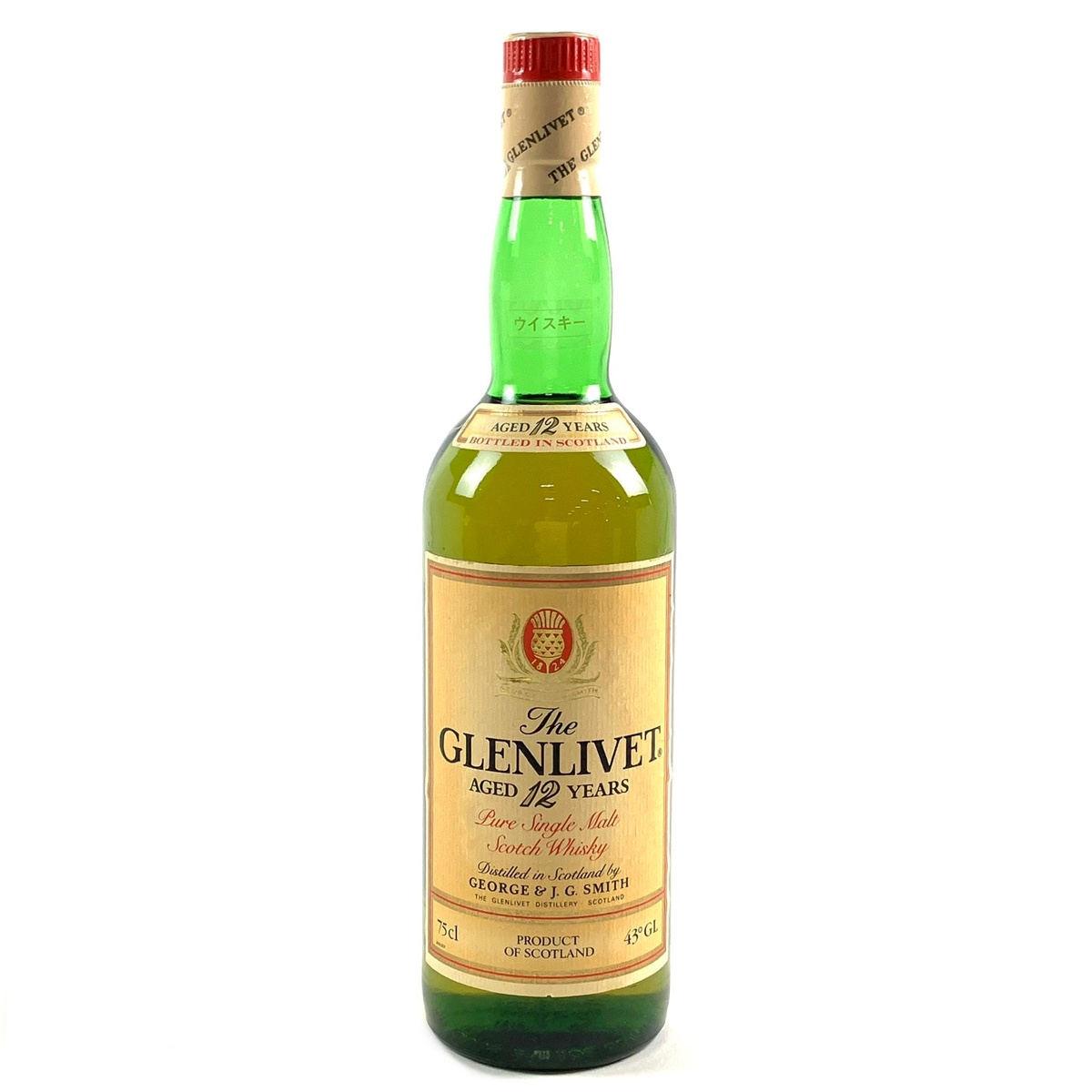 グレンリベット GLENLIVET 12年 旧ボトル 750ml スコッチウイスキー