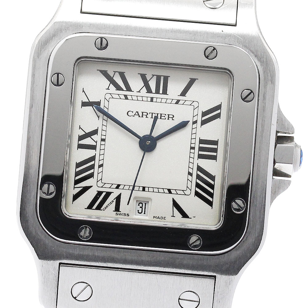 カルティエ CARTIER W20060D6 サントスガルベLM デイト クォーツ