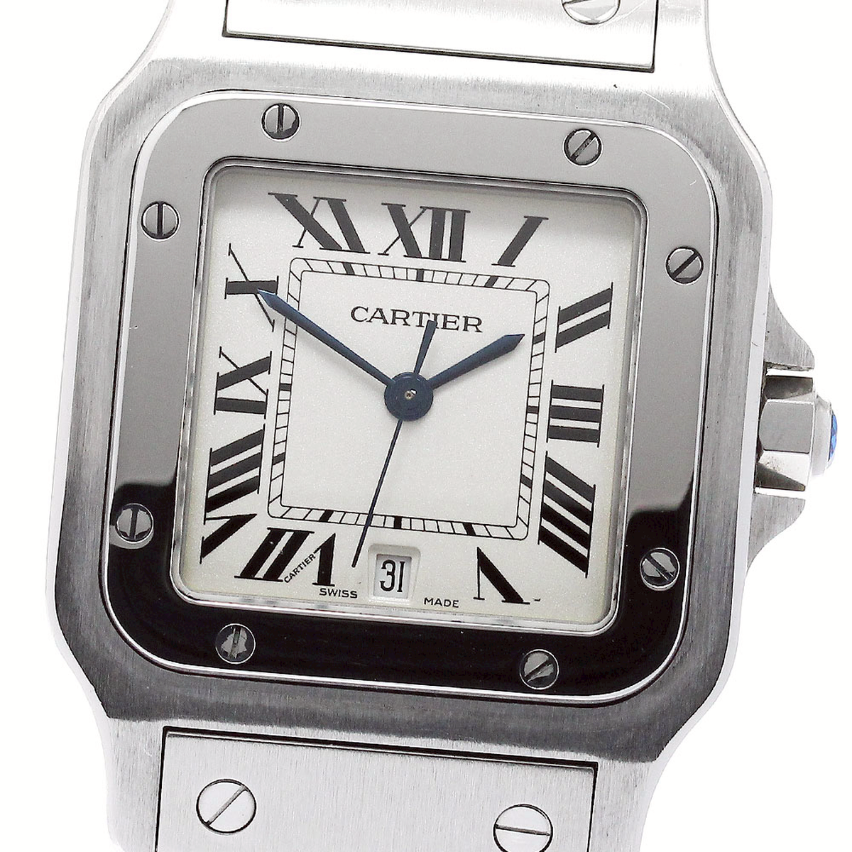 カルティエ CARTIER W20060D6 サントスガルベLM デイト クォーツ