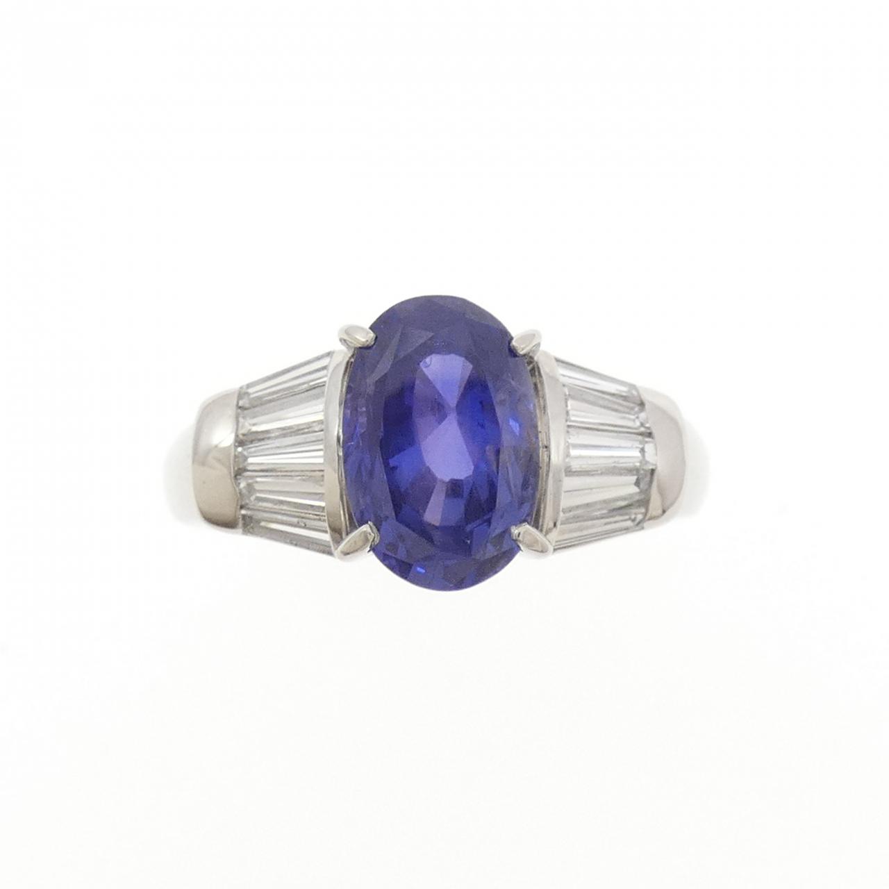 PT900 非加熱 サファイヤ リング 2.599CT - Used A (230-000-380-2174 