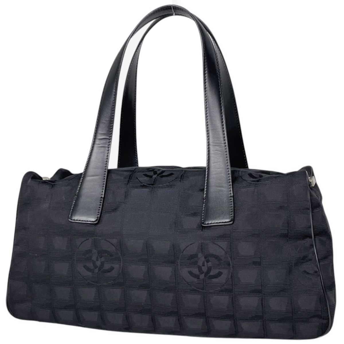 CHANEL シャネル ニュートラベルライン バニティバッグ 黒 ココマーク シャネル CHANEL ニュートラベルライン ハンドバッグ ココマーク