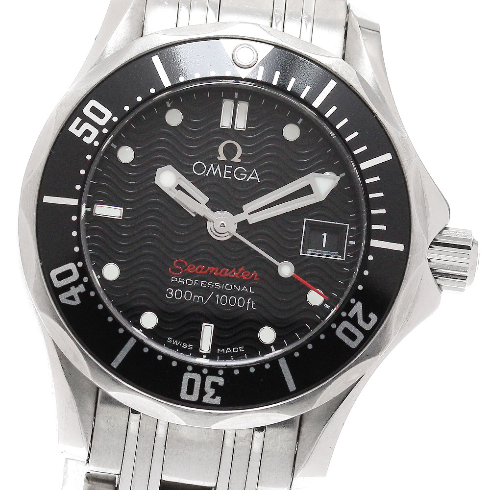 オメガ OMEGA 2283.80 シーマスター300ｍ デイト クォーツ レディース _954629 OMEGA - オメガ OMEGA 2283.80 シーマスター300m デイト クォーツ